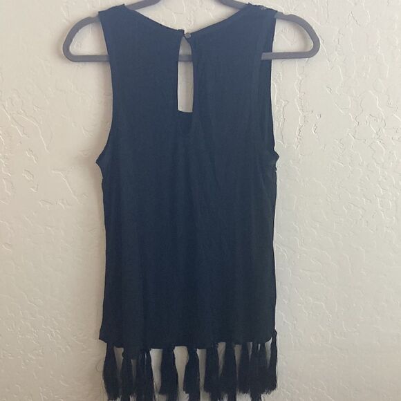 Nicole Miller sequin and tassel tank top - Picture 8 of 10